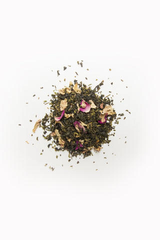 Smell the Roses - Green tea with pink rose petals - 70g